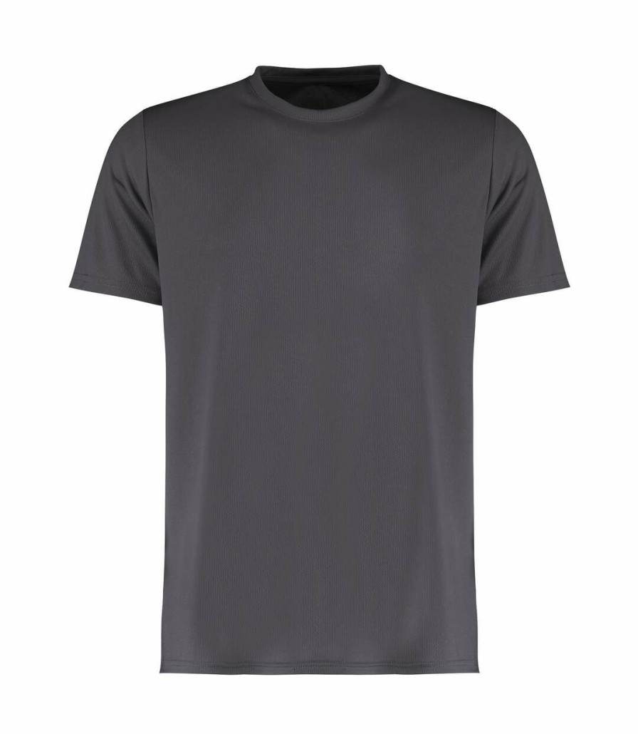 * Pertemba Online Kustom Kit Mens Cooltex Plus Wicking T-Shirt (Graphite) Utrw6521 Best