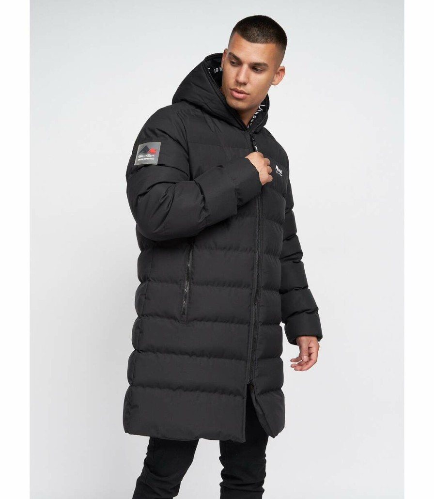 * Pertemba Closeout Sale Born Rich Mens Alvando Slim Padded Jacket (Black) Utbg246 Wholesale