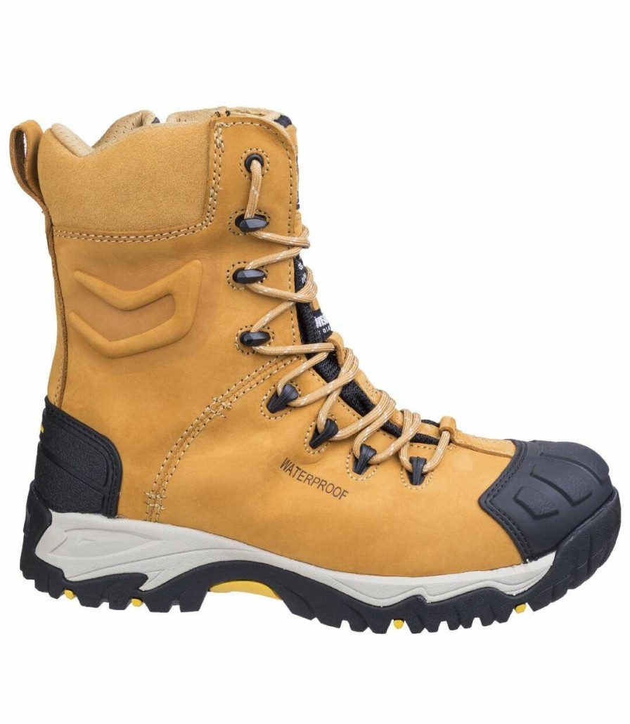 * Pertemba Online Amblers Safety Fs998 S3 Safety Boots (Honey) Utfs2541 Online