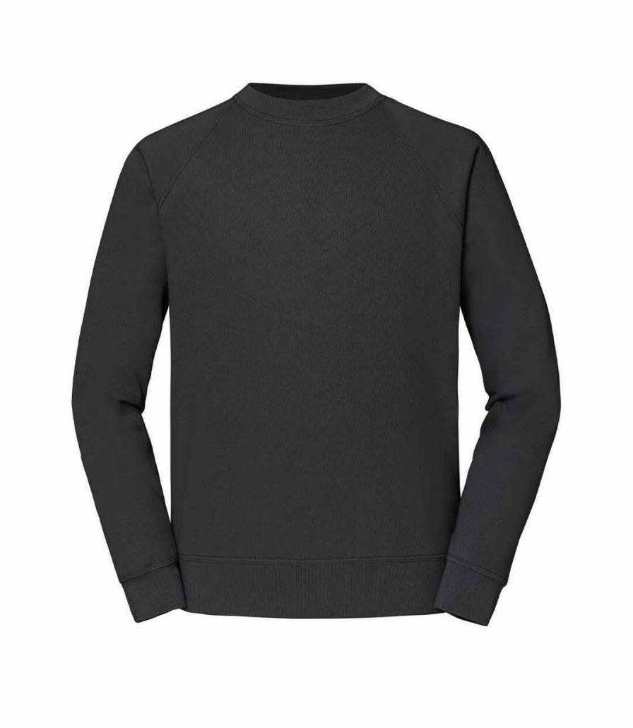 * Pertemba Sale Online Fruit Of The Loom Mens Classic Raglan Sweatshirt (Light Graphite) Utpc5198 Wholesale