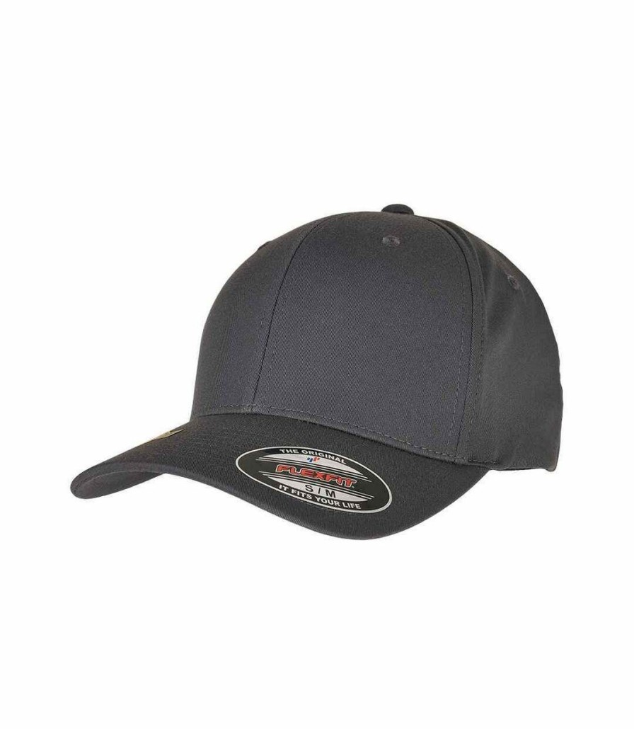 * Pertemba Cheap Flexfit Recycled Polyester Baseball Cap (Charcoal) Utpc5013 Wholesale