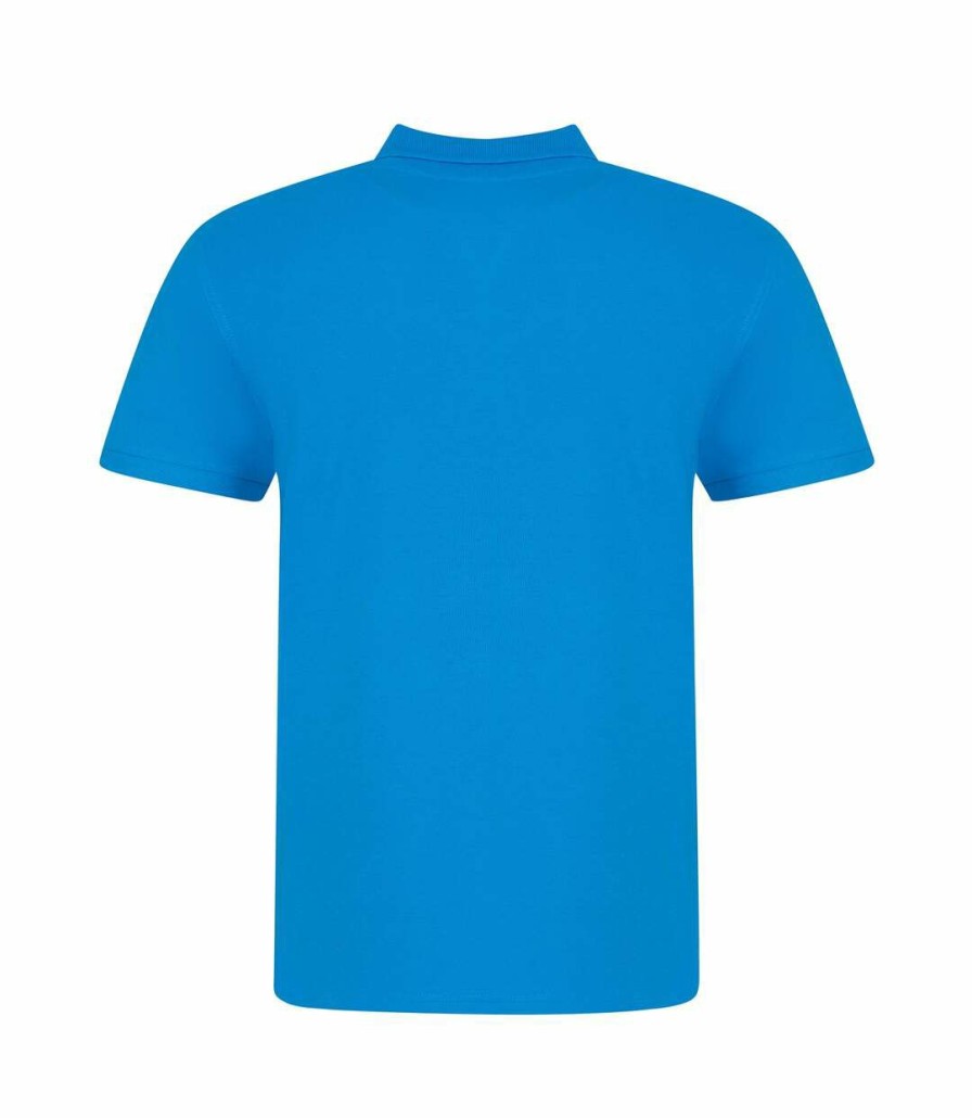 * Pertemba Popular Awdis Just Polos Mens The 100 Polo Shirt (Azure Blue) Utrw7658 Online