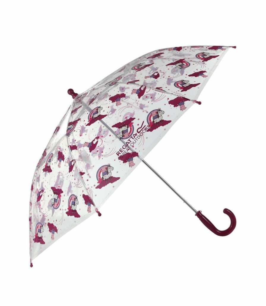 * Pertemba Latest Fashion Regatta Wonder Peppa Pig Stick Umbrella (Raspberry Radiance) (One Size) Utrg6608 Best