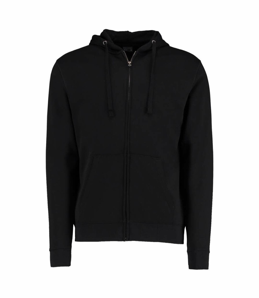 * Pertemba Original Kustom Kit Mens Full Zip Hooded Sweatshirt (Black) Utbc3726 Best