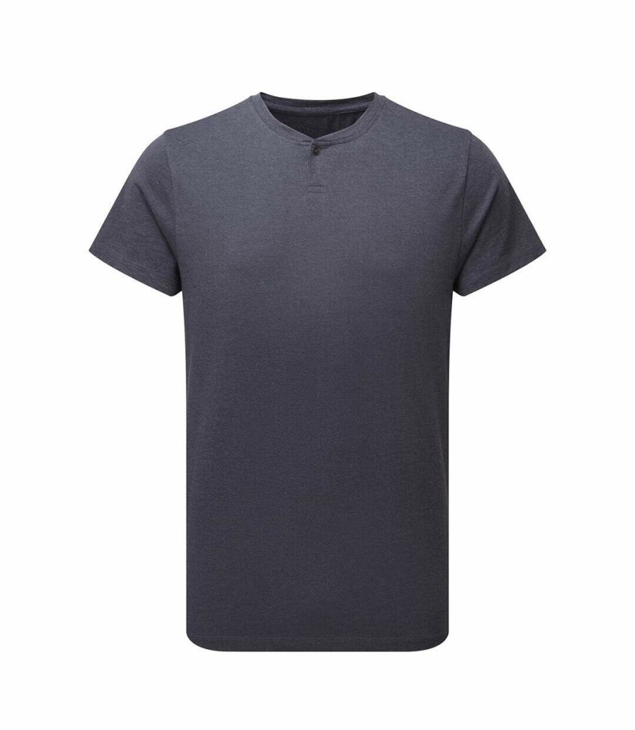 * Pertemba Clearance Premier Mens Comis Sustainable T-Shirt (Navy) Utrw8416 Wholesale