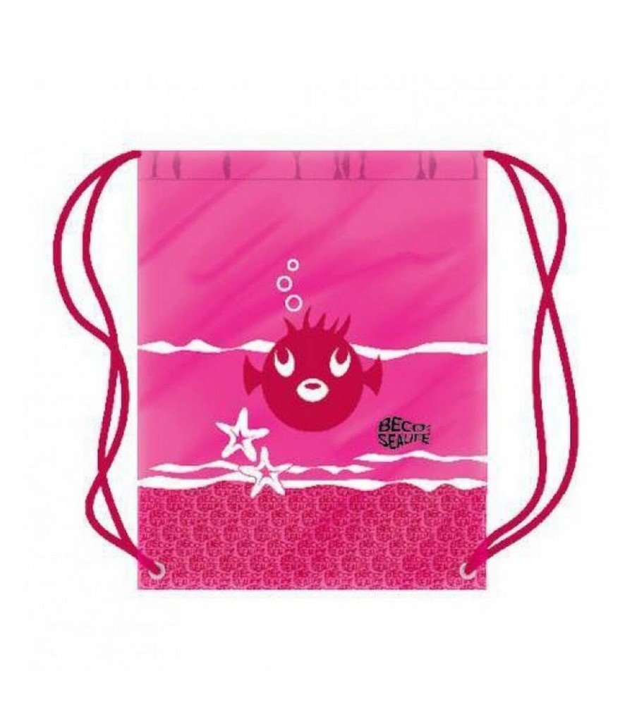 * Pertemba Lower Prices Beco Sealife Drawstring Bag (Pink/White) (One Size) Utcs257 Online