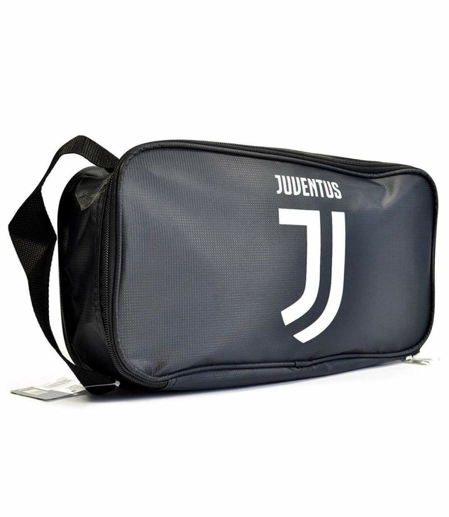 * Pertemba Hot Selling Juventus Fc Crest Black Cleat Bag (Black) (One Size) Utbs1614 Online