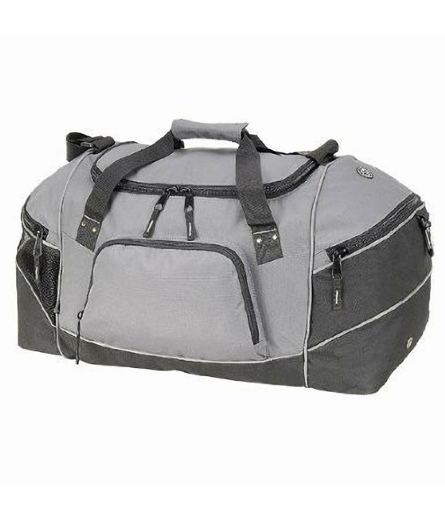 * Pertemba Clearance Shugon Daytona Universal Holdall Duffel Bag (50 Liters) (Pack Of 2) (Grey) (One Size) Utbc4449 Best