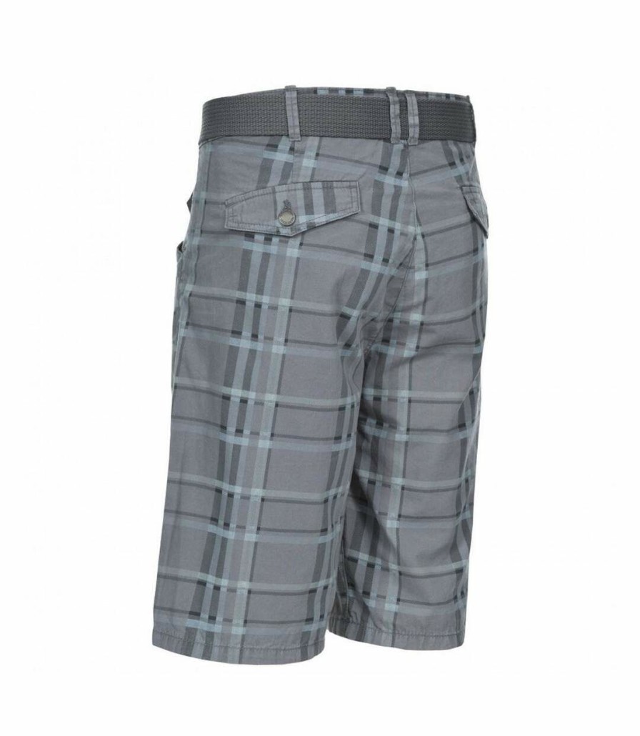 * Pertemba Top Selling Trespass Mens Penza Casual Shorts (Storm Grey) Uttp3260 Online