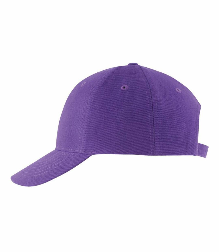 * Pertemba Sale Online Sols Uni Buffalo 6 Panel Baseball Cap (Dark Purple) Utpc372 Online