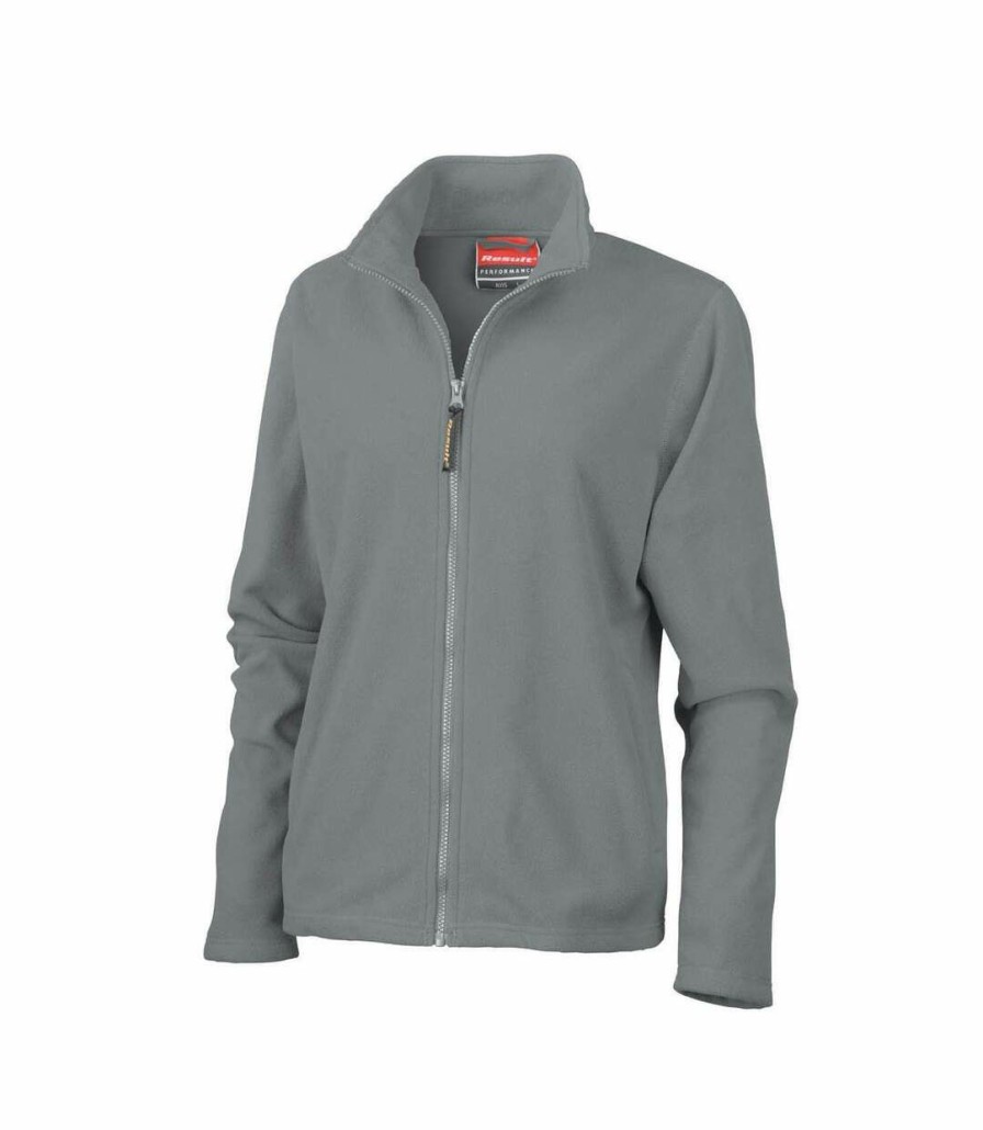 * Pertemba New Arrivals Result Ladies/Womens La Femme High Grade Microfleece Jacket (490 Gsm) (Dove Grey) Utbc853 Online