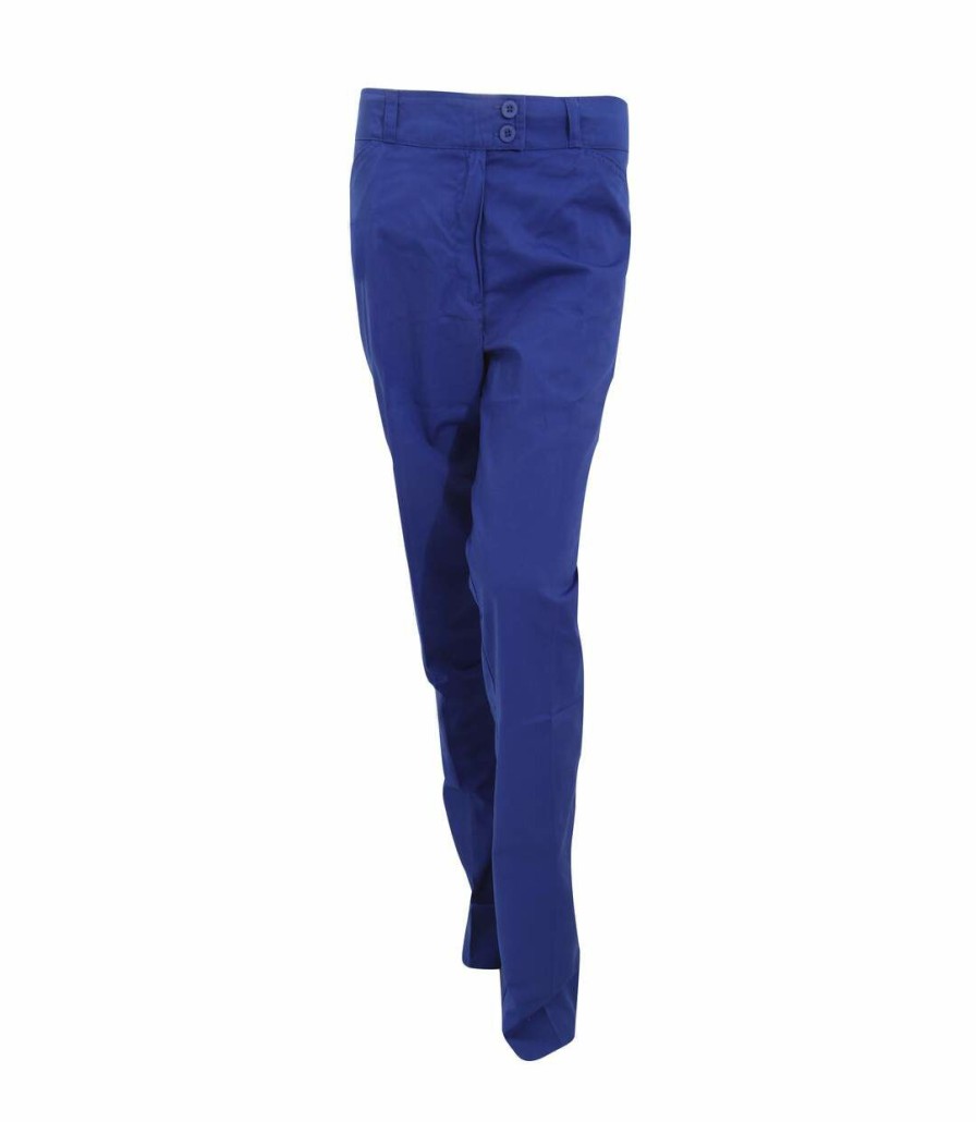 * Pertemba Original Premier Ladies/Womens Poppy Medical/Healthcare Work Trouser (Royal) Utrw2822 New