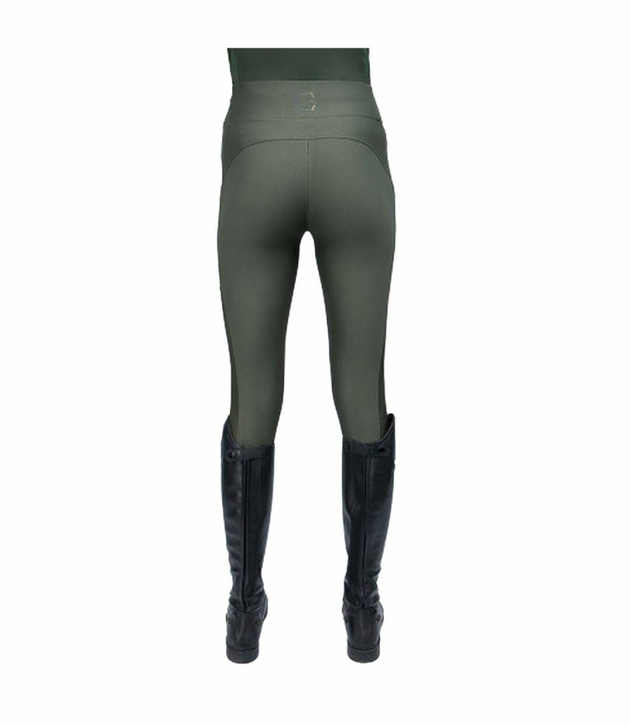 * Pertemba Top Selling Coldstream Womens/Ladies Ednam Horse Riding Tights (Fern Green) Utbz4857 Best