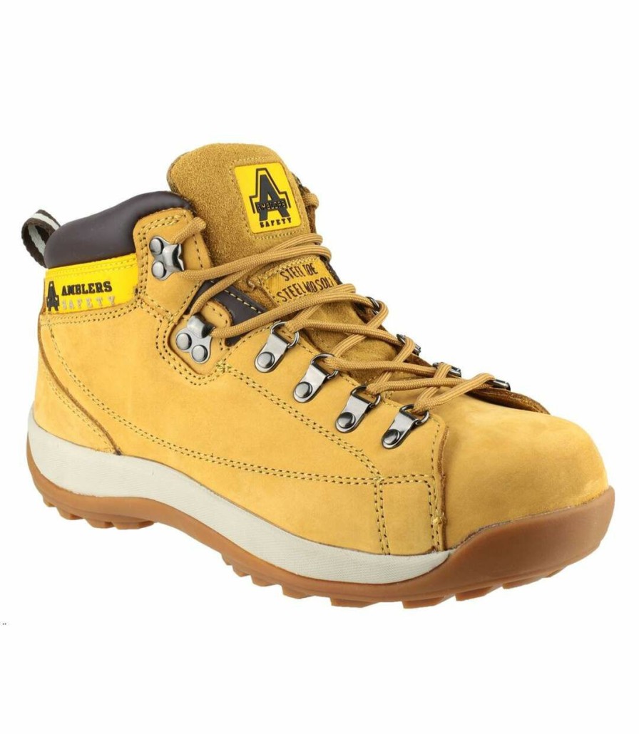 * Pertemba Latest Fashion Amblers Steel Fs122 Safety Boot / Mens Boots (Honey) Utfs555 New