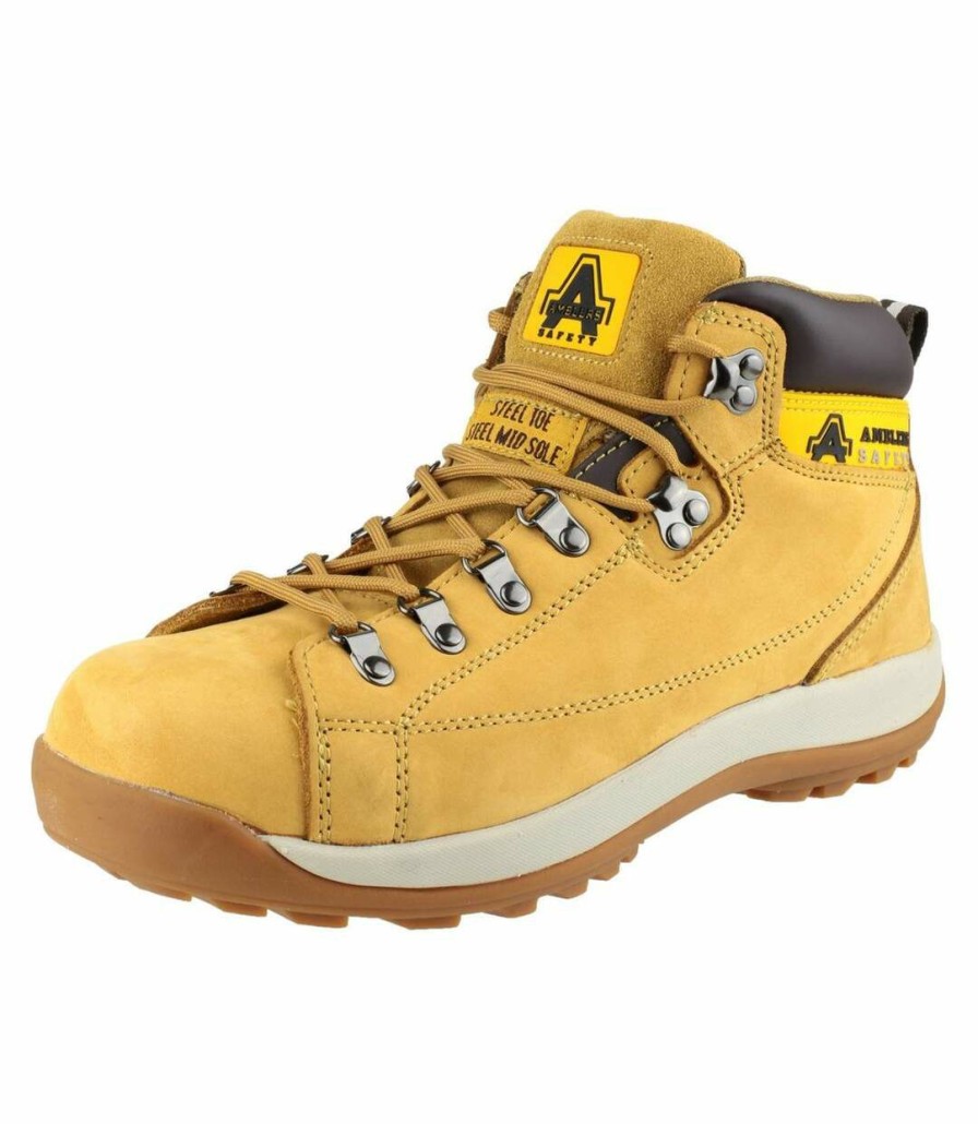 * Pertemba Latest Fashion Amblers Steel Fs122 Safety Boot / Mens Boots (Honey) Utfs555 New