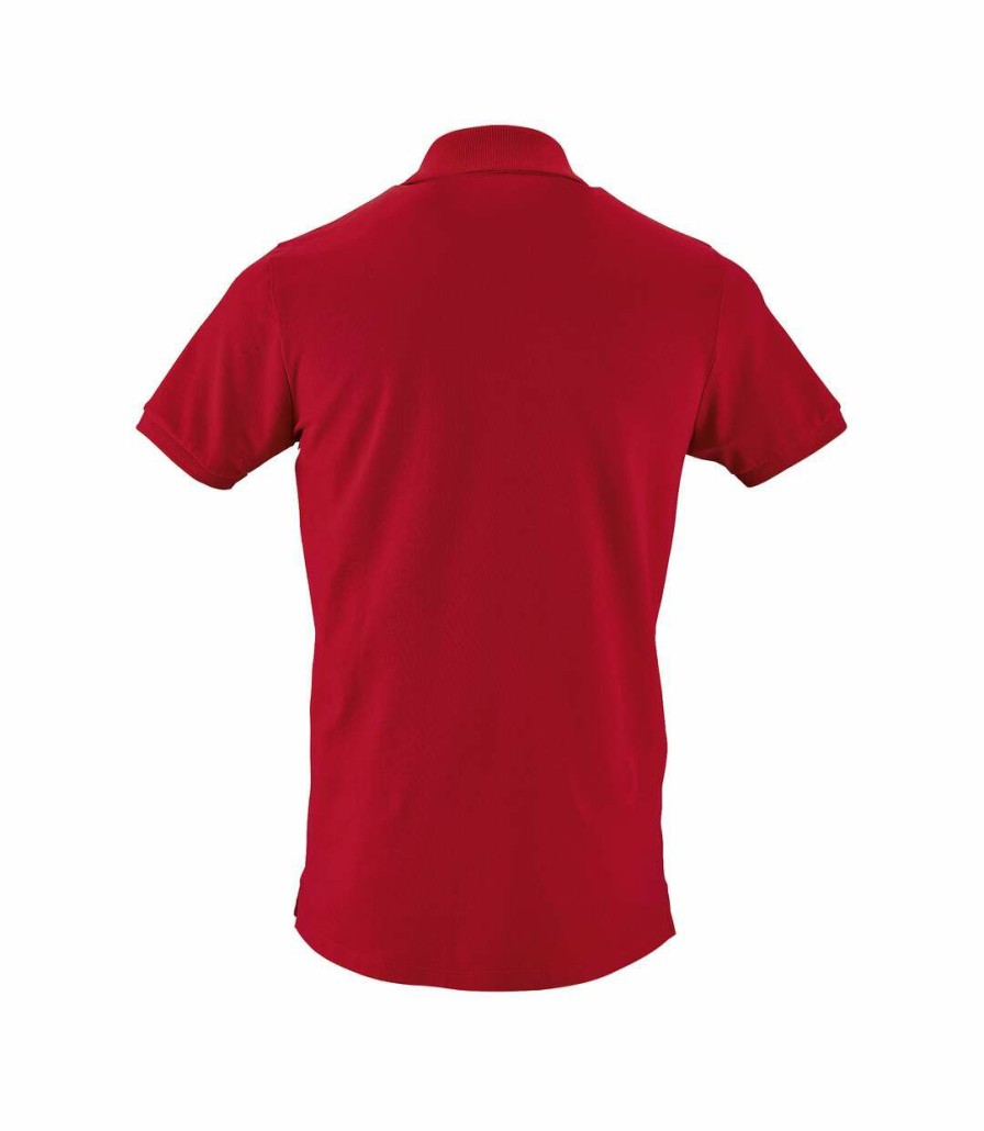 * Pertemba Latest Fashion Sols Mens Phoenix Short Sleeve Pique Polo Shirt (Red) Utpc2782 Best