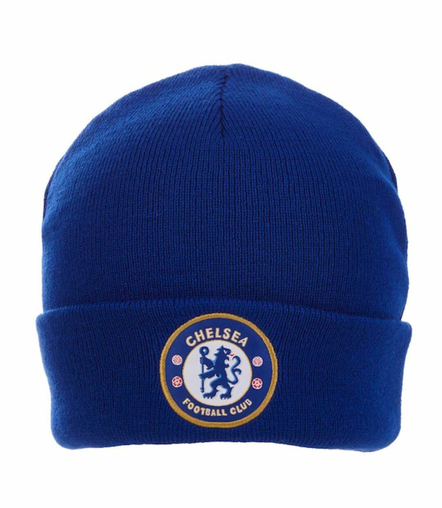 * Pertemba Clearance Chelsea Fc Uni Adult Core Cuffed Beanie (Royal Blue) Utrd1950 Wholesale