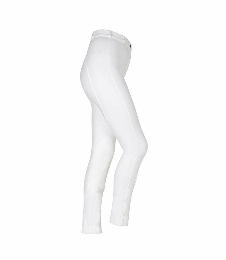 * Pertemba Top Selling Wes Womens/Ladies Jodhpurs (White) Uter587 Wholesale