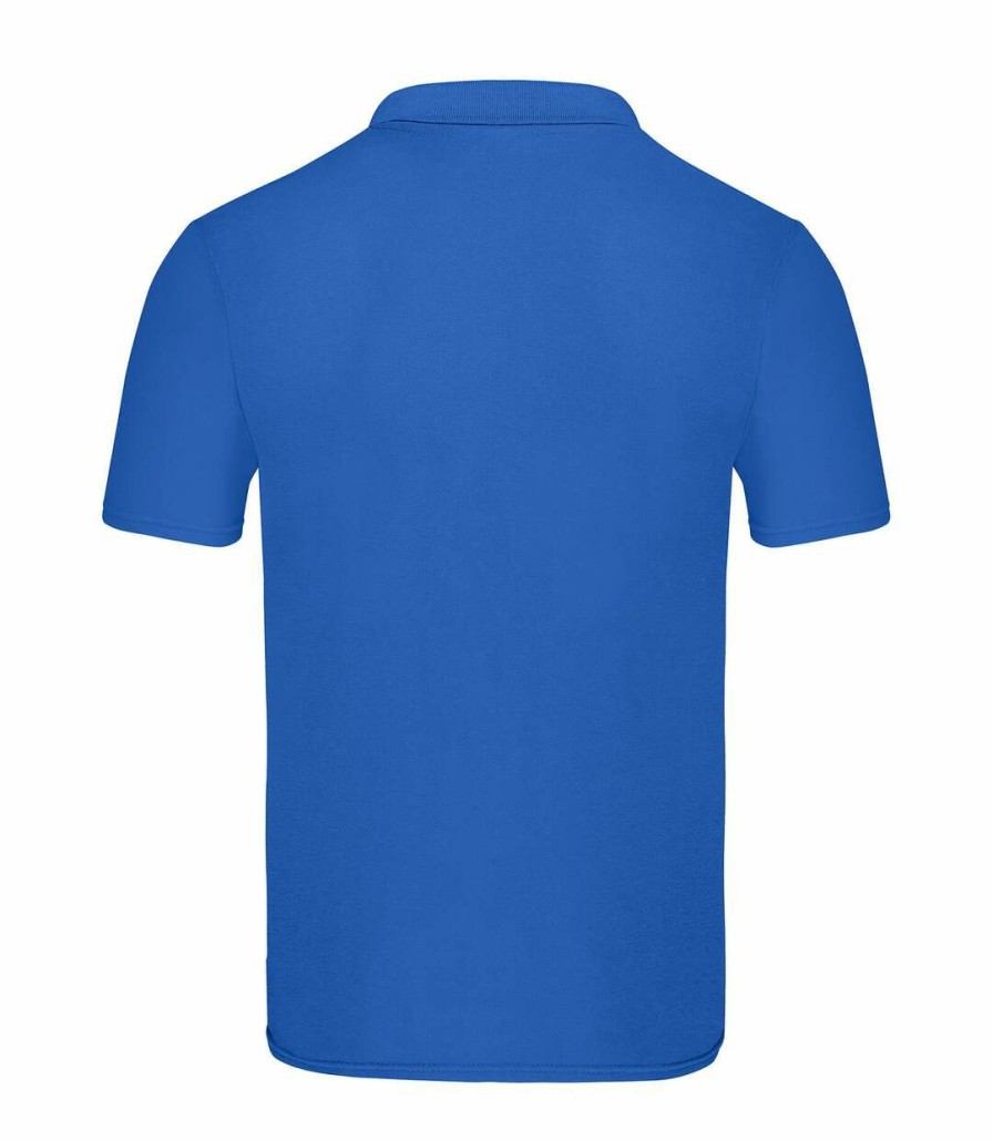 * Pertemba Closeout Sale Fruit Of The Loom Mens Original Polo Shirt (Royal Blue) Utbc4815 Clearance