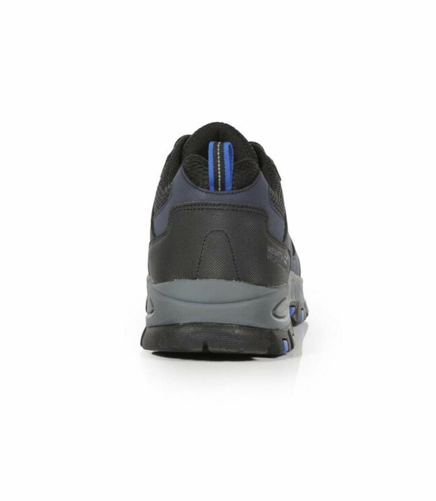 * Pertemba Hot Selling Regatta Mens Mudstone Nubuck Safety Trainers (Navy/Oxford Blue) Utrg8371 New