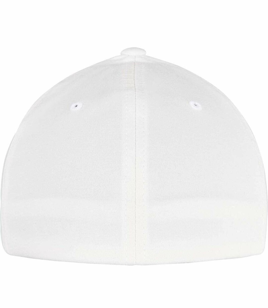 * Pertemba Online Flexfit Uni Adult Alpha Shape Baseball Cap (White) Utrw8084 Hot