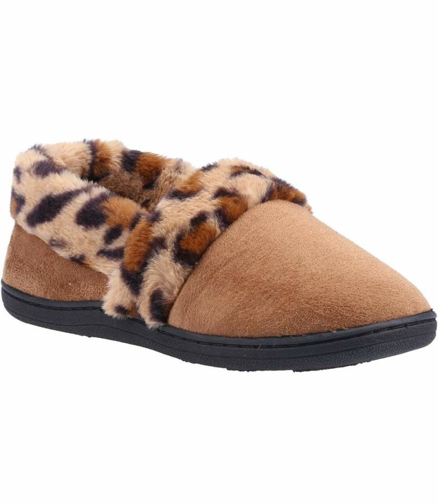 * Pertemba Best-Selling Fleet & Foster Womens/Ladies Gracemere Slippers (Tan) Utfs8579 Online