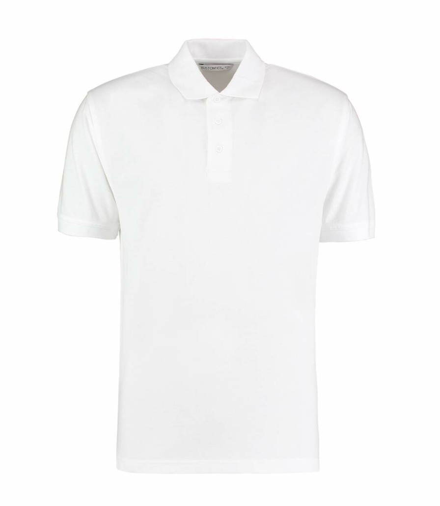 * Pertemba Latest Fashion Kustom Kit Mens Classic Fit Cotton Klassic Superwash Polo (White) Utrw7480 Wholesale