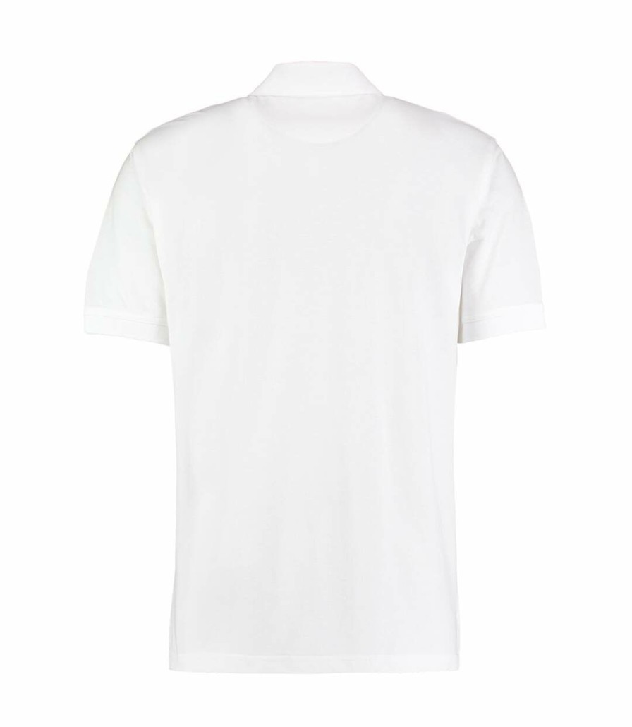 * Pertemba Latest Fashion Kustom Kit Mens Classic Fit Cotton Klassic Superwash Polo (White) Utrw7480 Wholesale