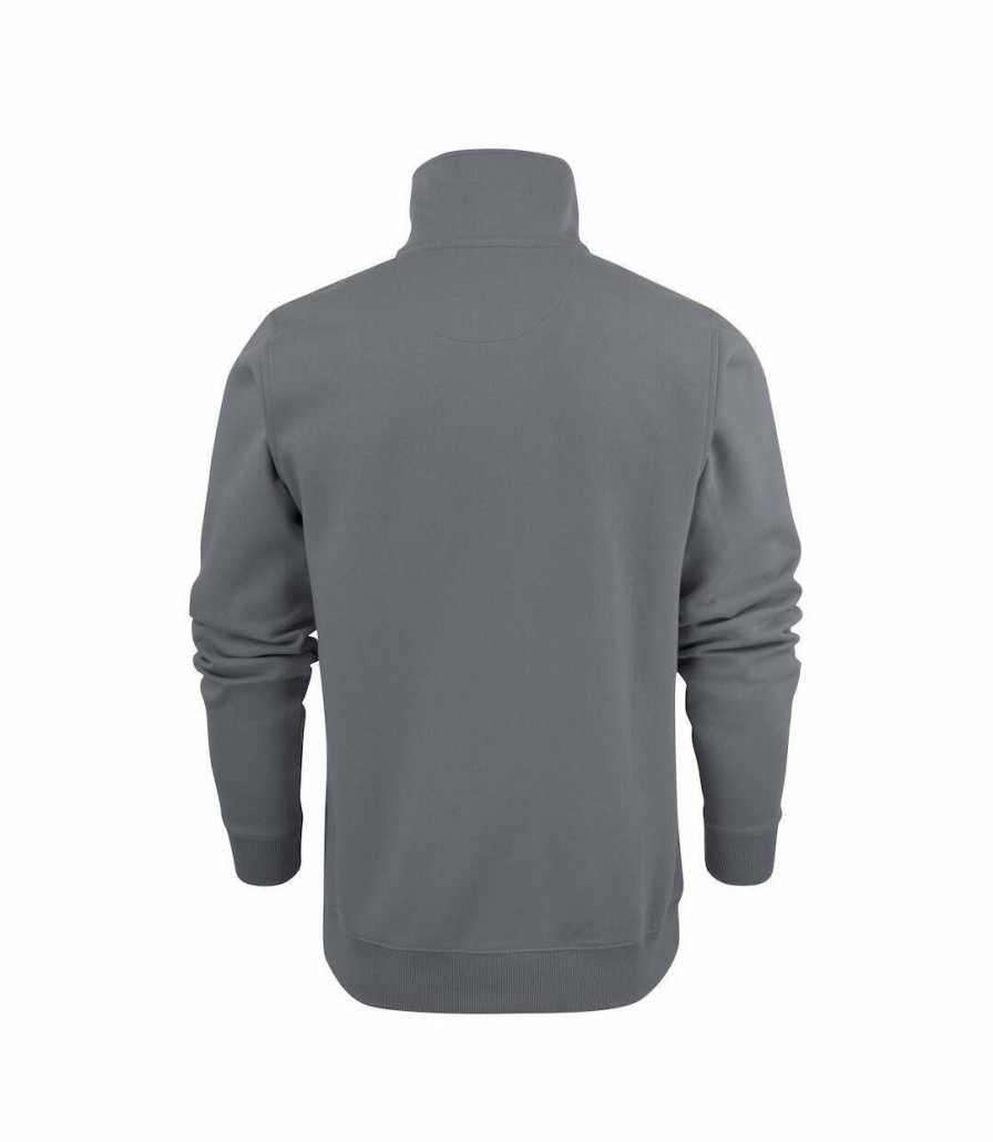 * Pertemba Popular Printer Mens Javelin Rsx Sweat Jacket (Steel Grey) Utub735 Wholesale