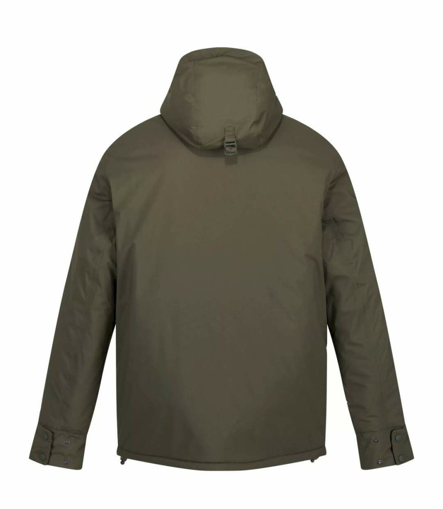 * Pertemba Original Regatta Mens Raylan Waterproof Jacket (Dark Khaki) Utrg8446 Best