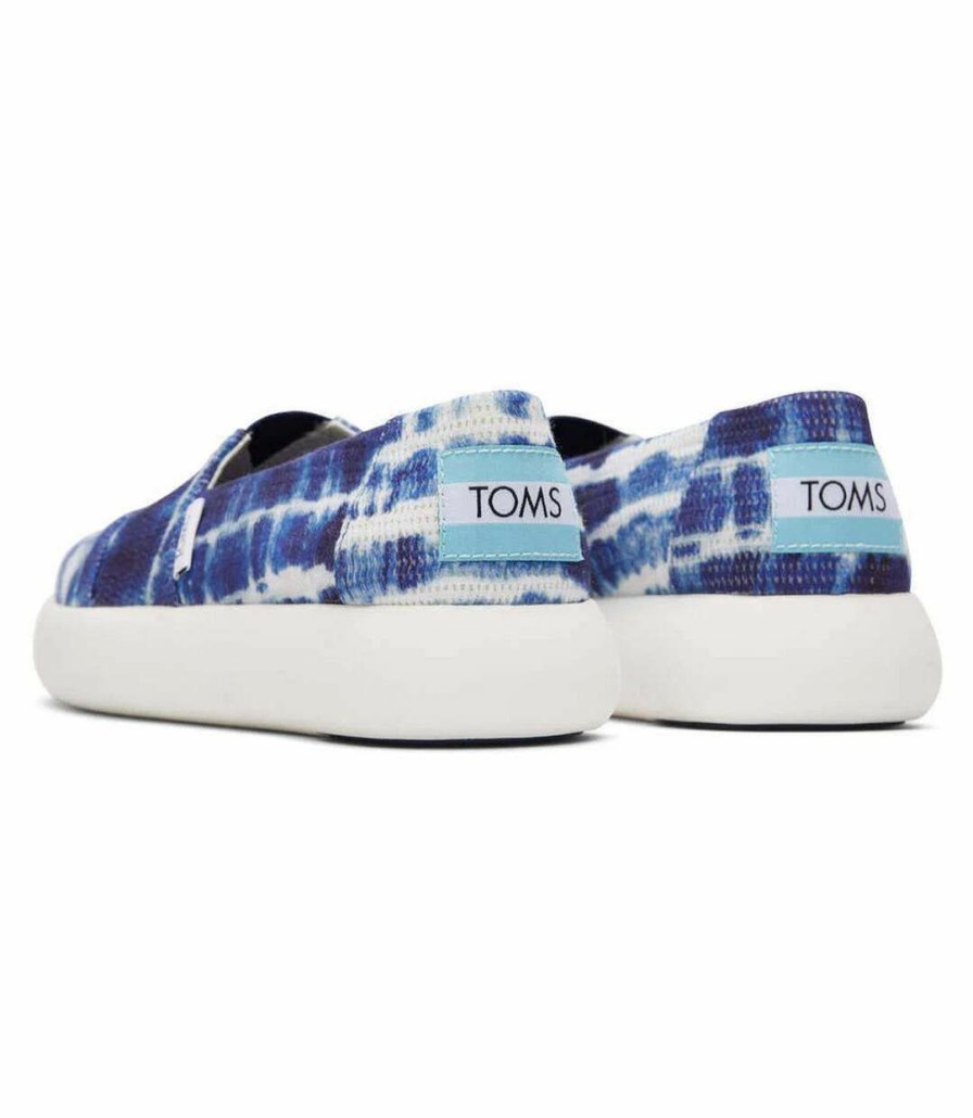 * Pertemba New Arrivals Toms Womens/Ladies Alpargata Mallow Batik Dye Espadrilles (Navy) Utfs9507 Online