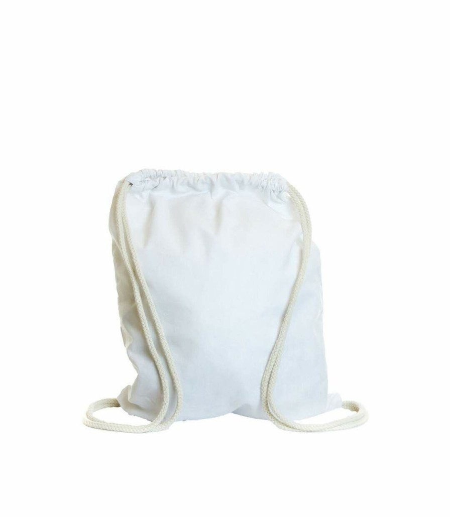 * Pertemba Clearance United Bag Store Cotton Drawstring Bag (Natural) (One Size) Utub113 Clearance